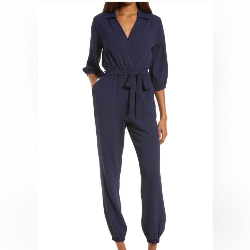 Navy jumpsuit, Fraiche by J, large